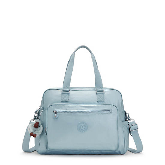 Kipling Alanna Metallic Diaper Bag Tassen Turquoise | België 1974MQ